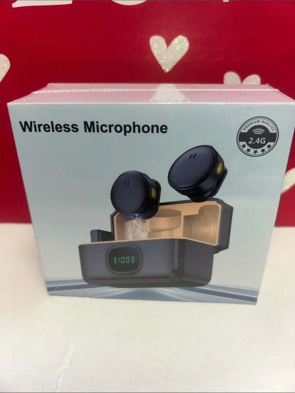 Wireless Earbuds with Charging Case - Black